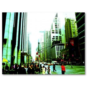 Αφίσα (Νέα Υόρκη, αξιοθέατα, θέα, πόλη, αρχιτεκτονική, κτίρια, Νέα Υόρκη, πράσινος)